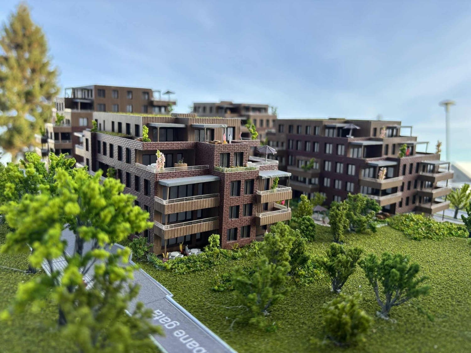 Opplev vår flotte 3D-modell av Parkkvartalet